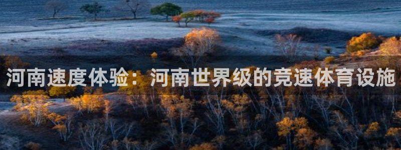 德国意昂3集团：河南速度体验：河南世界级的竞速体育设