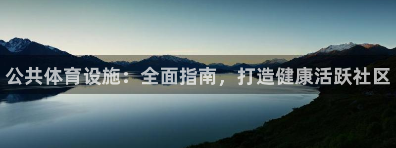 意昂3集团简介：公共体育设施：全面指南，打造健康活跃
