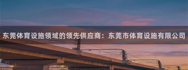 意昂体育3招商电话号码：东莞体育设施领域的领先供应商