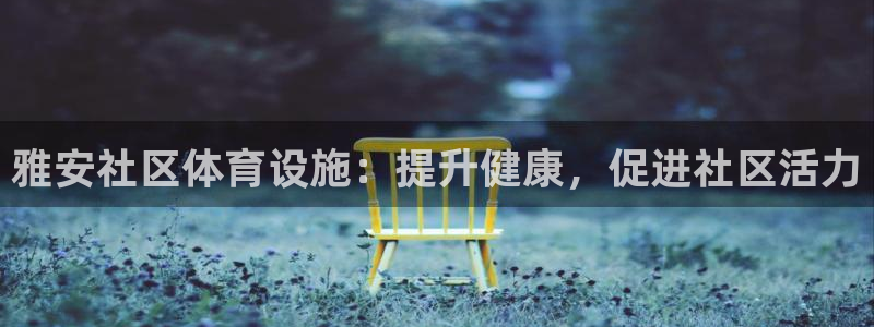 意昂体育3招商电话号码：雅安社区体育设施：提升健康，