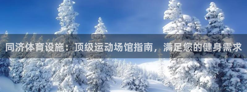 注册意昂3：同济体育设施：顶级运动场馆指南，满足您的