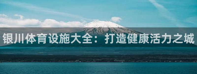 意昂体育3联系电话：银川体育设施大全：打造健康活力之
