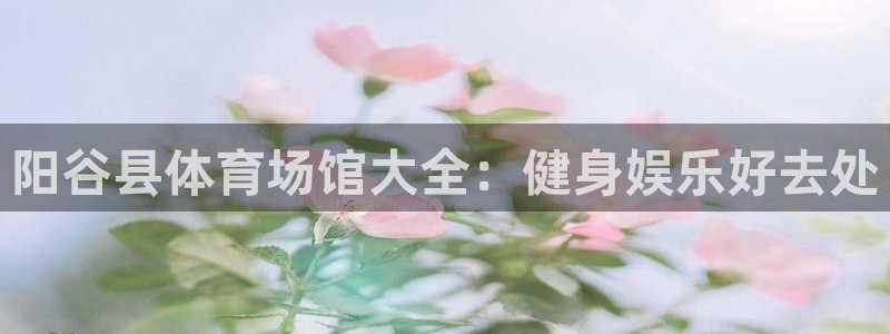意昂3娱乐首页官网下载：阳谷县体育场馆大全：健身娱乐