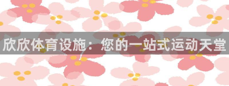 意昂体育3平台注册流程图：欣欣体育设施：您的一站式运