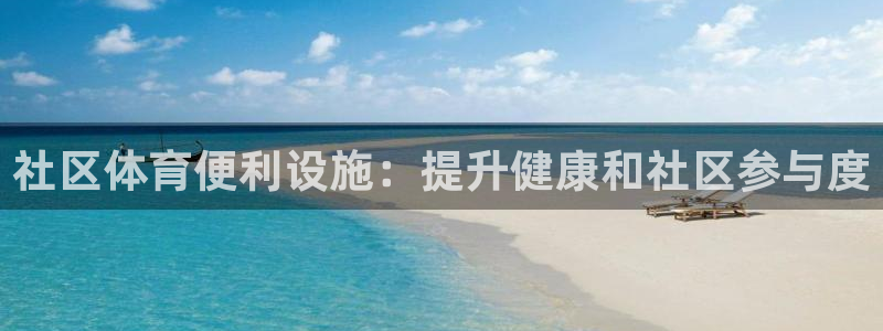 意昂3娱乐下载：社区体育便利设施：提升健康和社区参与