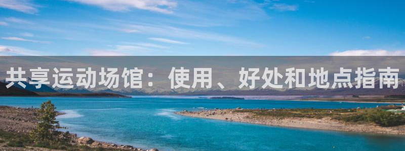 意昂体育3招商电话号码：共享运动场馆：使用、好处和地