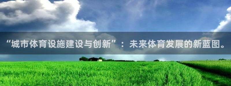 意昂3娱乐首页官网下载：“城市体育设施建设与创新”：