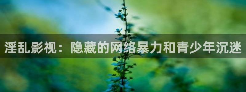 五五五电影网站：淫乱影视：隐藏的网络暴力和青少年沉迷